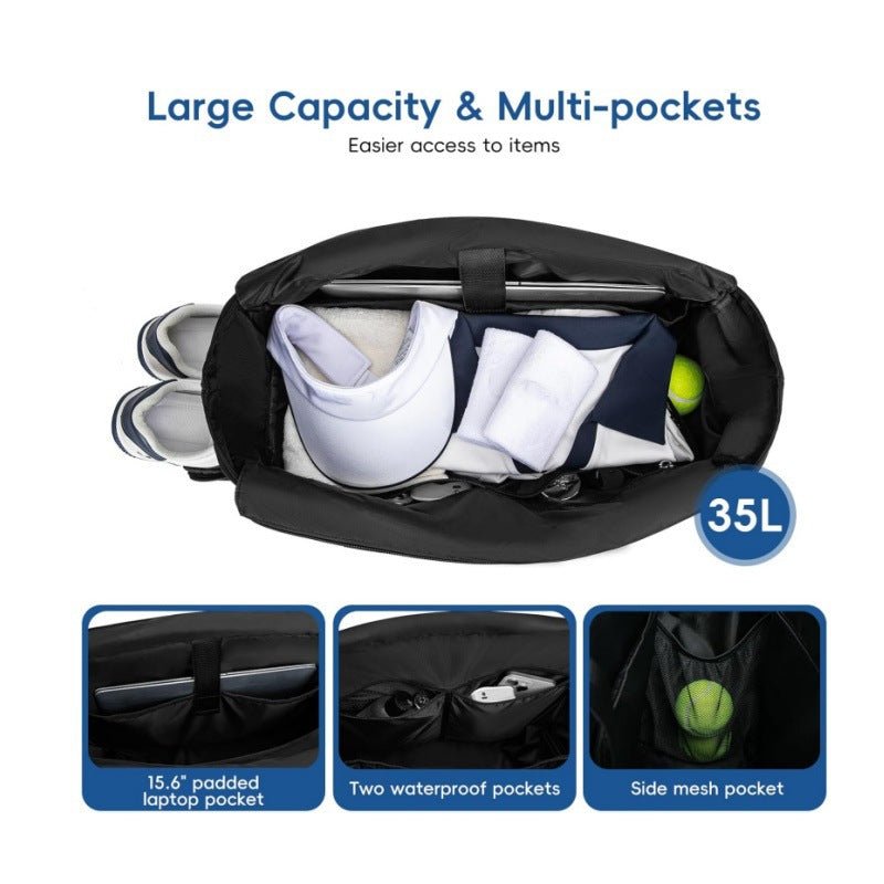 35L Tennis Pickleball Tote Bag Main| Yiran Sportslife