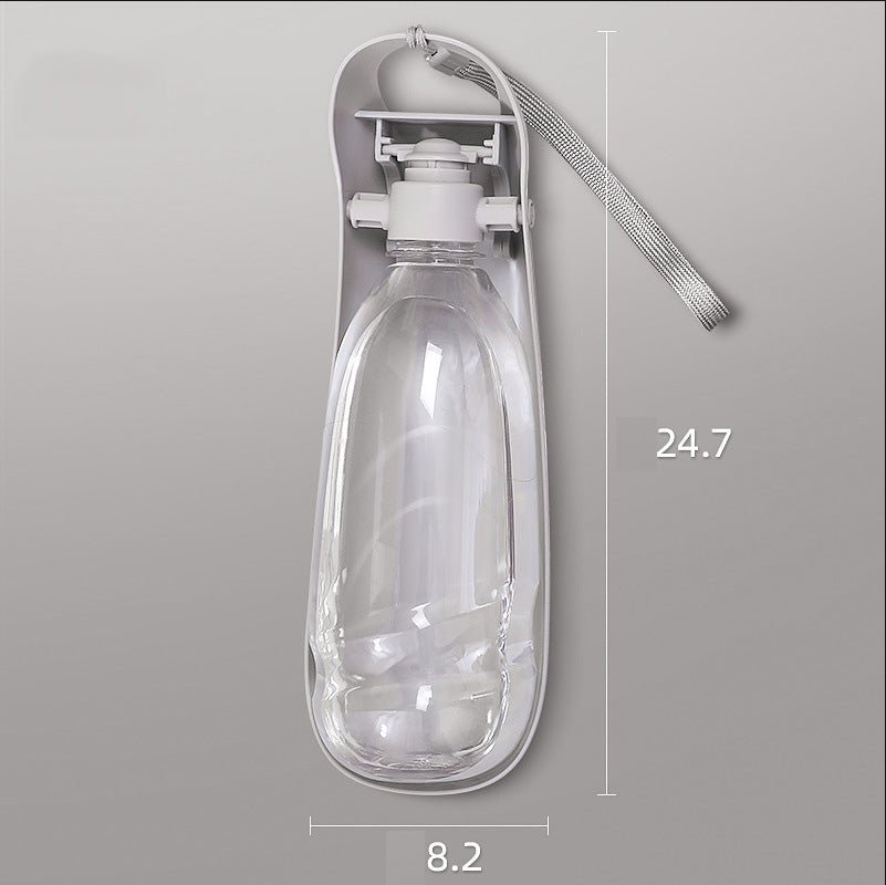 550ml Foldable Dog Water Bottle SKU Gray|Yiran Sportslife