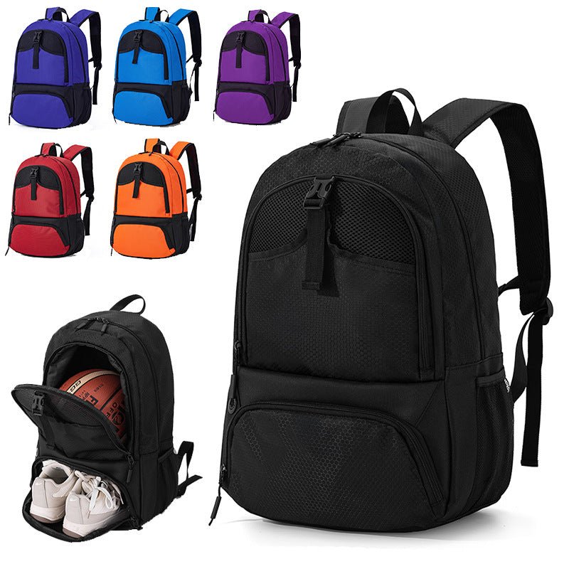 backpack with shoe and laptop compartment 25L Sports Ball Backpack with Shoe Storage