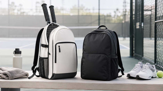 Racket backpack and regular backpack comparison for court sports and active carry