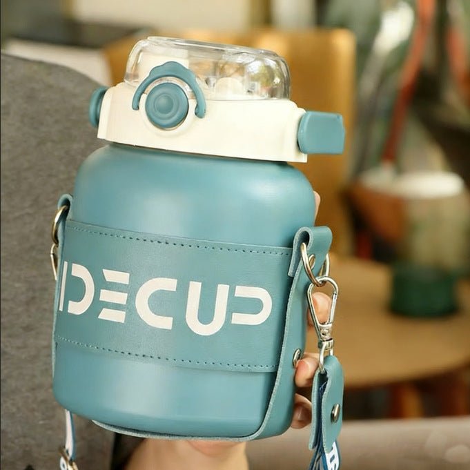 316 Big Belly Insulated Water Bottle SKU Blue D|Yiran Sportslife