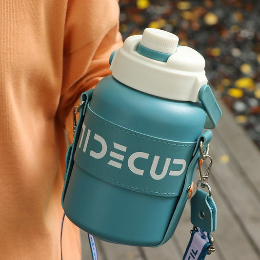 316 Big Belly Insulated Water Bottle SKU Blue S|Yiran Sportslife