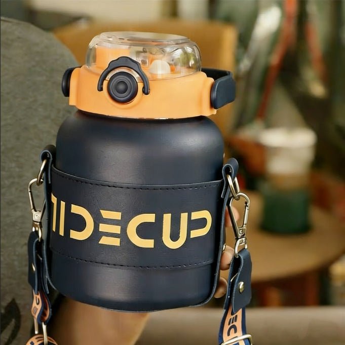 316 Big Belly Insulated Water Bottle SKU Deep Blue D|Yiran Sportslife