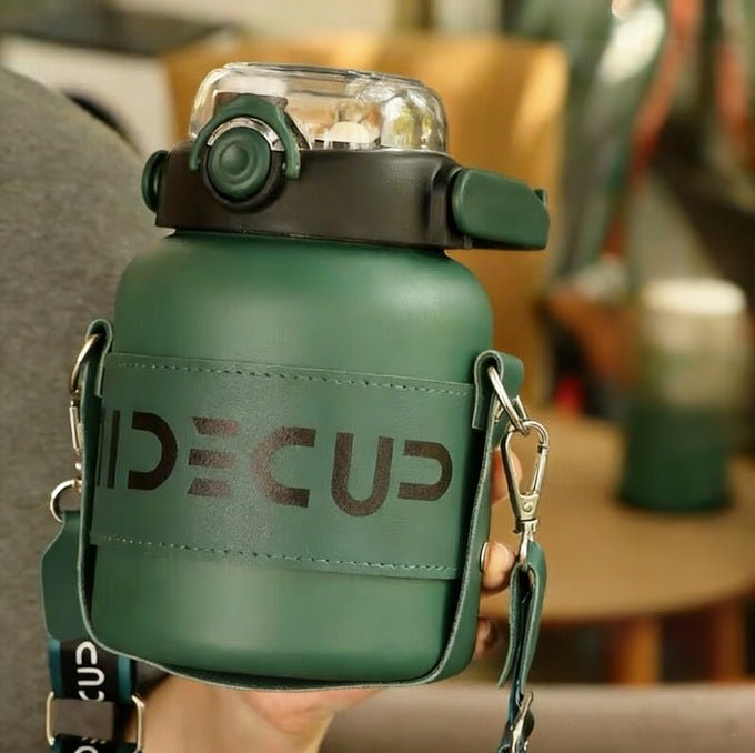 316 Big Belly Insulated Water Bottle SKU Green D|Yiran Sportslife