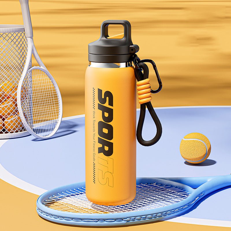 316 Stainless Steel Insulated Sports Bottle SKU Orange 600ML|Yiran Sportslife