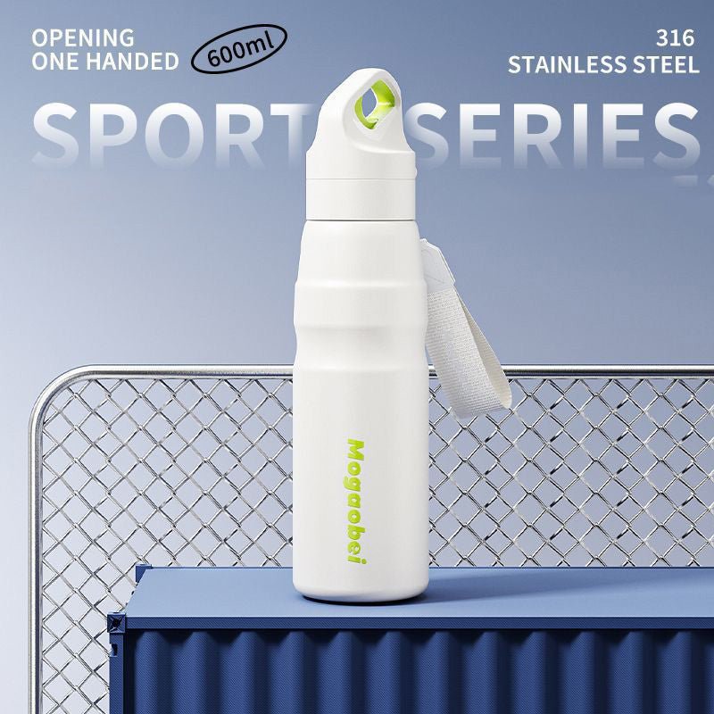 316 Stainless Steel Thermal Sports Water Bottle SKU White|Yiran Sportslife