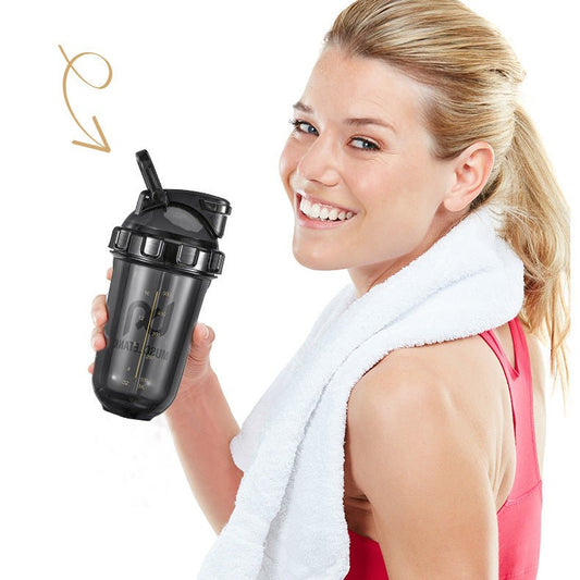 500ml Protein Shaker Bottle with Stainless Whisk Main|Yiran Sportslife