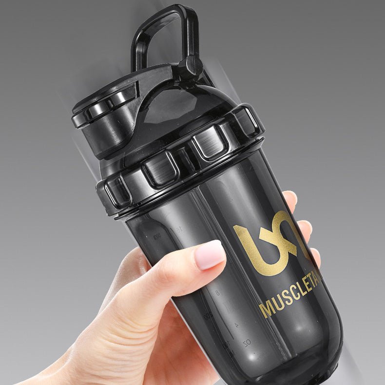 500ml Protein Shaker Bottle with Stainless Whisk Main|Yiran Sportslife