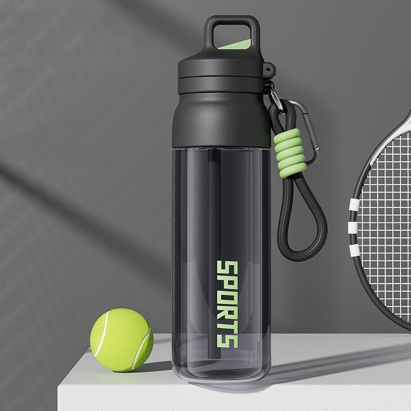 700ml Tritan Sports Water Bottle with Straw SKU Black 700ML|Yiran Sportslife