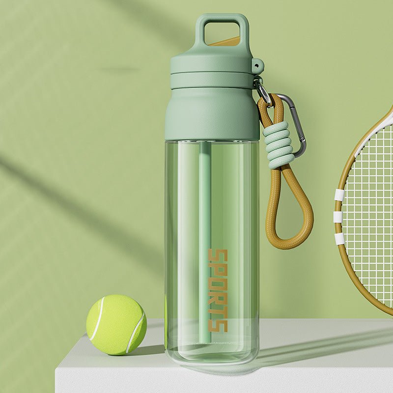 700ml Tritan Sports Water Bottle with Straw SKU Green 700ML|Yiran Sportslife