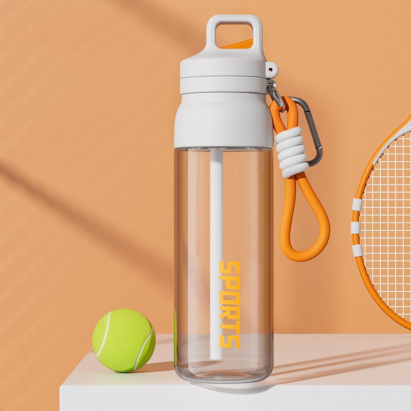 700ml Tritan Sports Water Bottle with Straw SKU White 700ML|Yiran Sportslife