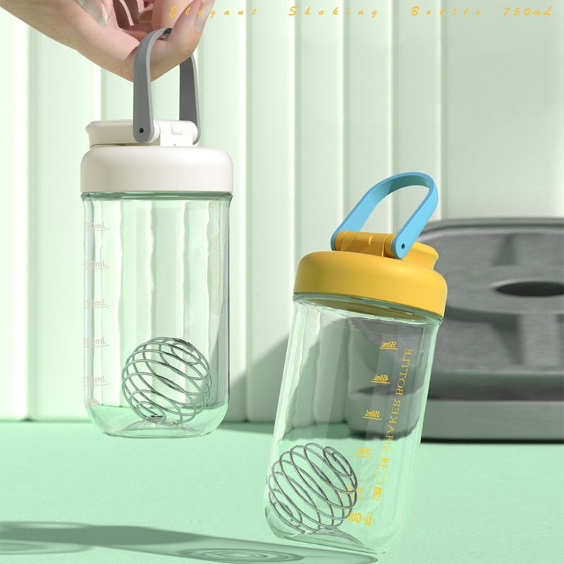 750ml Clear Tritan Shaker Bottle with Carry Handle Main|Yiran Sportslife