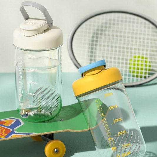 750ml Clear Tritan Shaker Bottle with Carry Handle Main|Yiran Sportslife