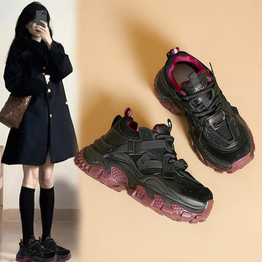 Heightening Female Chunky Sneakers