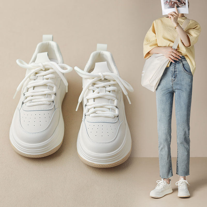 Lace-up Vulcanized Shoes