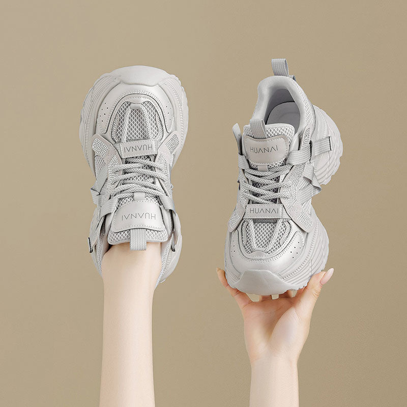 Mesh Thick Bottom Sneakers