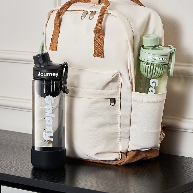 Clear Hiking Water Bottle with Strainer Main|Yiran Sportslife