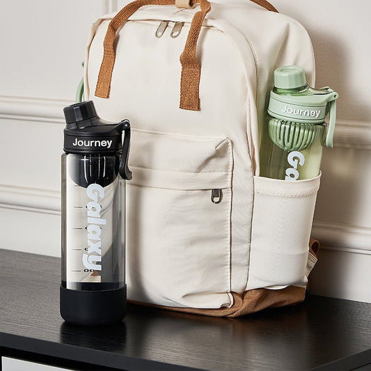 Clear Hiking Water Bottle with Strainer Main|Yiran Sportslife