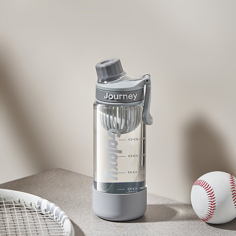 Clear Hiking Water Bottle with Strainer SKU Gray|Yiran Sportslife