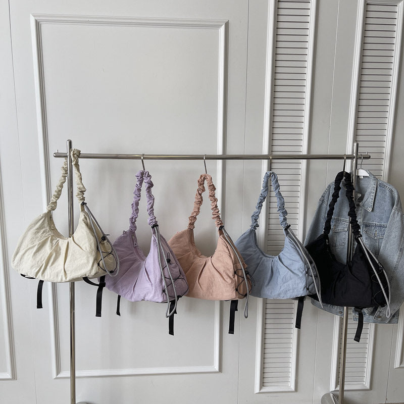 Cloud-Ruched Yoga Tote Bag Main| Yiran Sportslife
