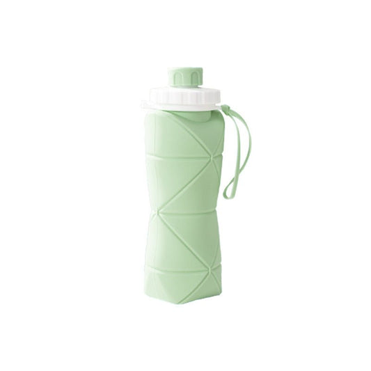 Collapsible Silicone Travel Water Bottle SKU Green|Yiran Sportslife