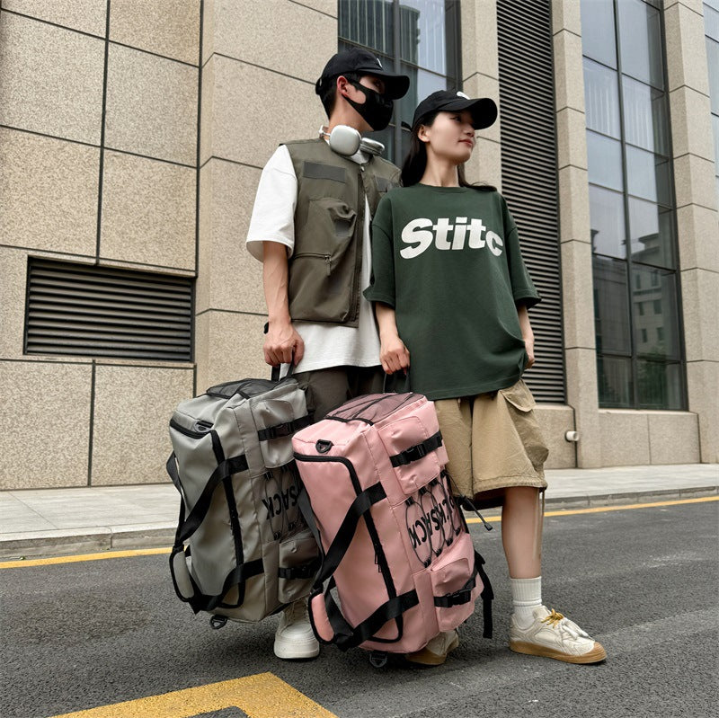 Convertible Duffel Backpack for Gym & Travel SKU Gray| Yiran Sportslife