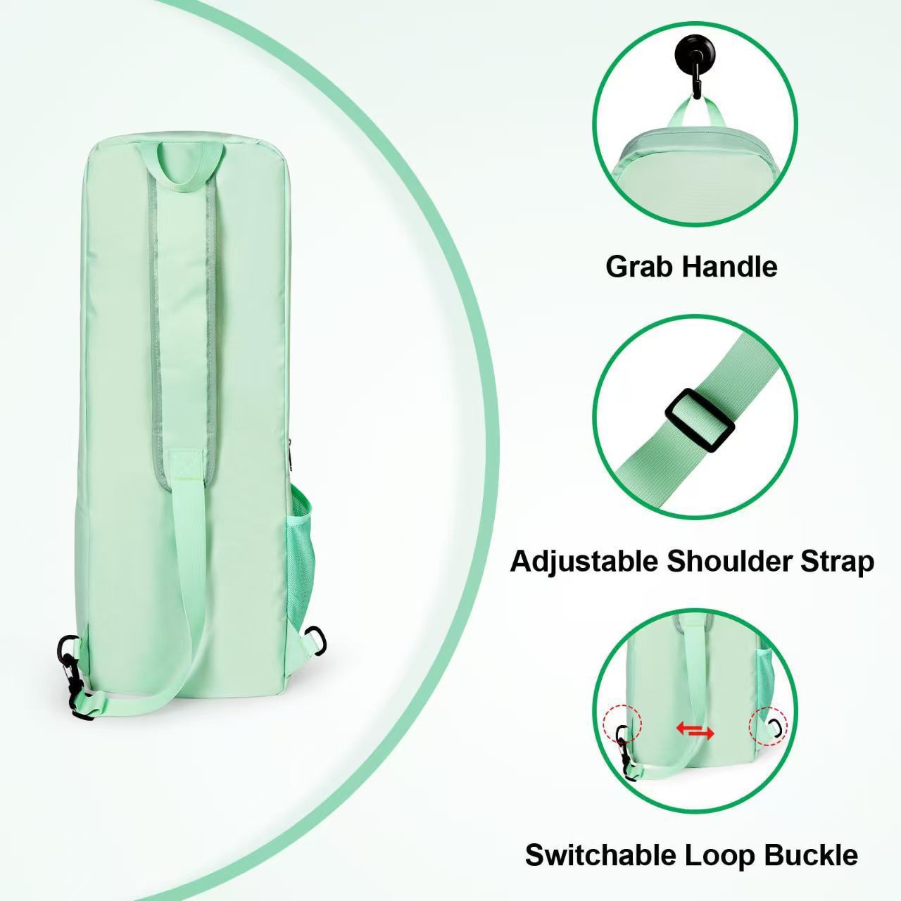 Convertible Yoga Mat Backpack Main| Yiran Sportslife
