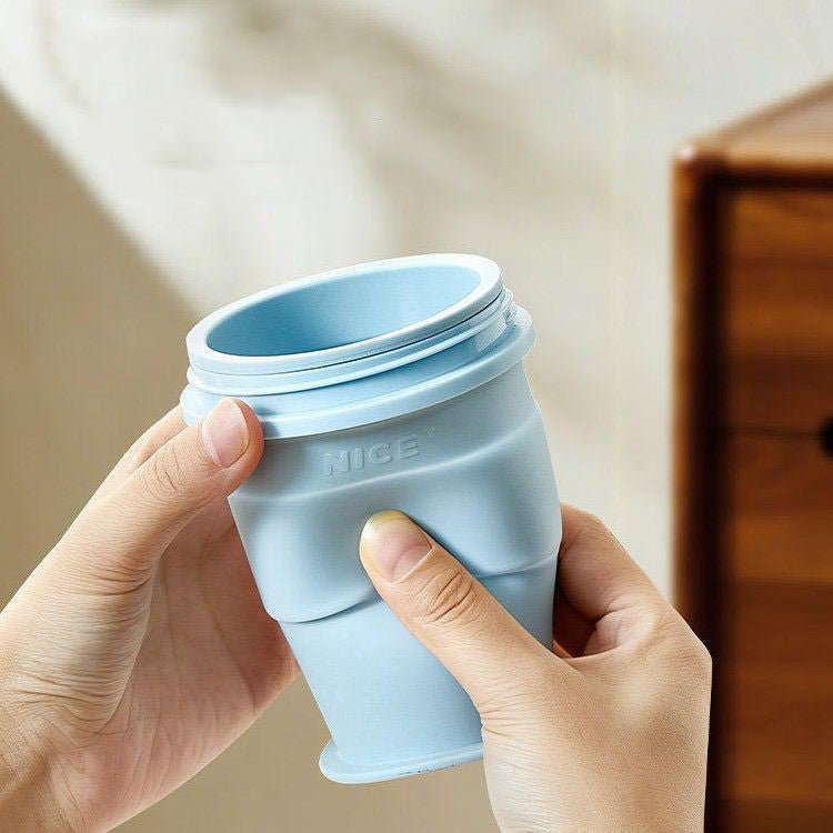 Foldable Silicone Ice Ball Cup Main|Yiran Sportslife