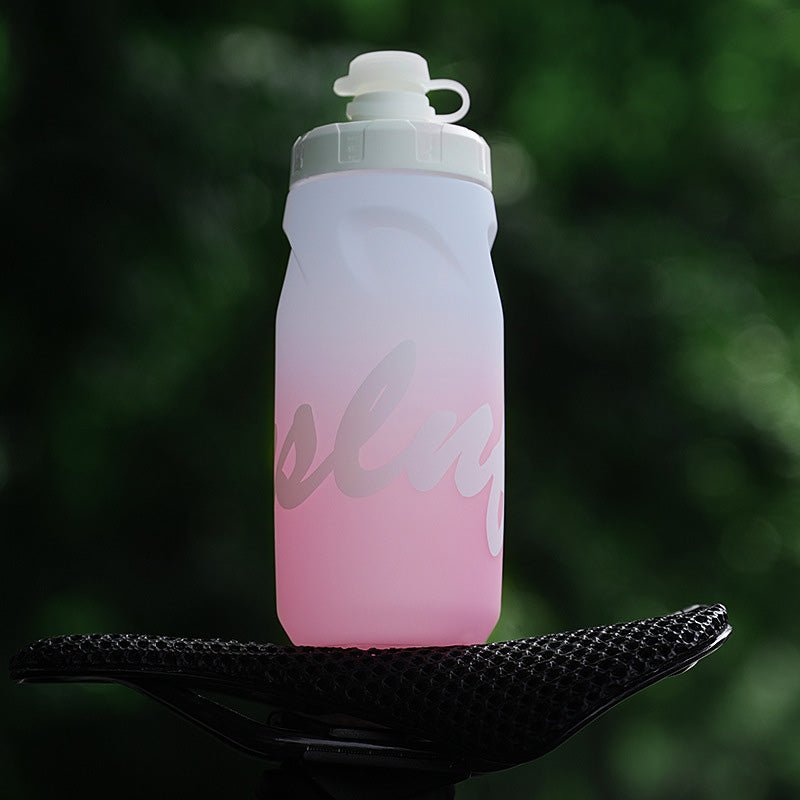 Gradient Squeeze Cycling Water Bottle SKU Gradient Light Pink| Yiran Sportslife