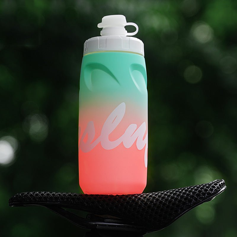 Gradient Squeeze Cycling Water Bottle SKU Gradient Pink| Yiran Sportslife