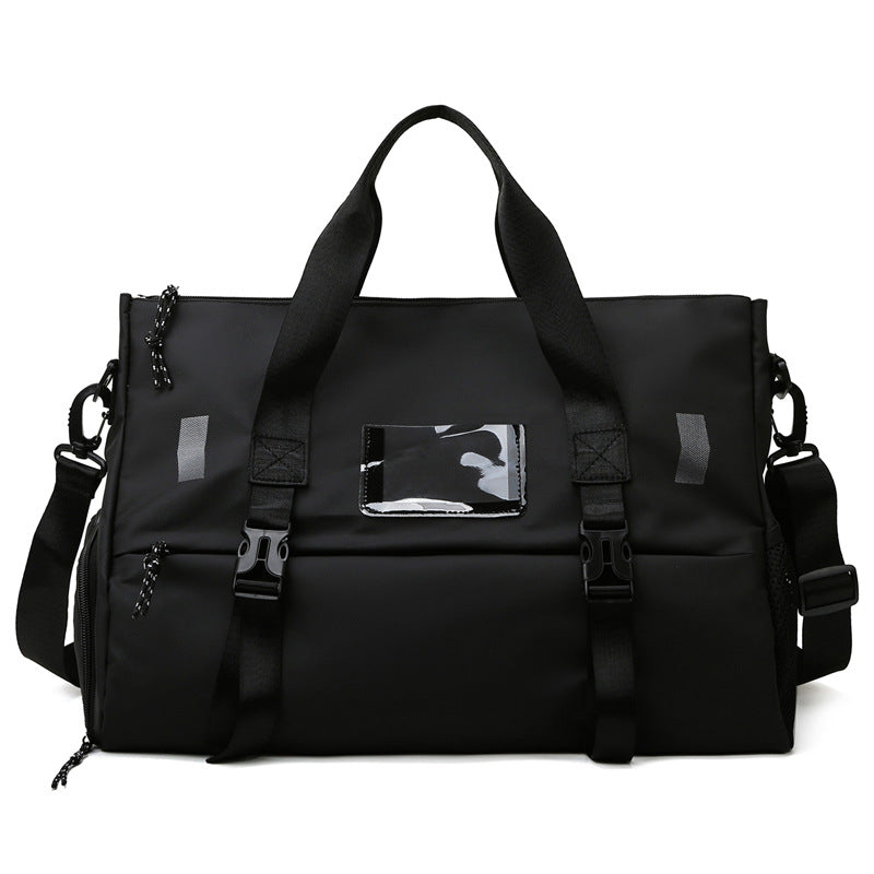 High-Vis Wet/Dry Gym Duffel SKU Black| Yiran Sportslife