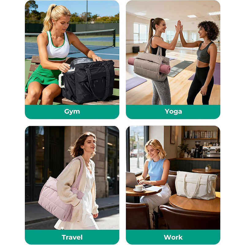 Hybrid Front-Sleeve Active Yoga Mat Tote Bag Main| Yiran Sportslife