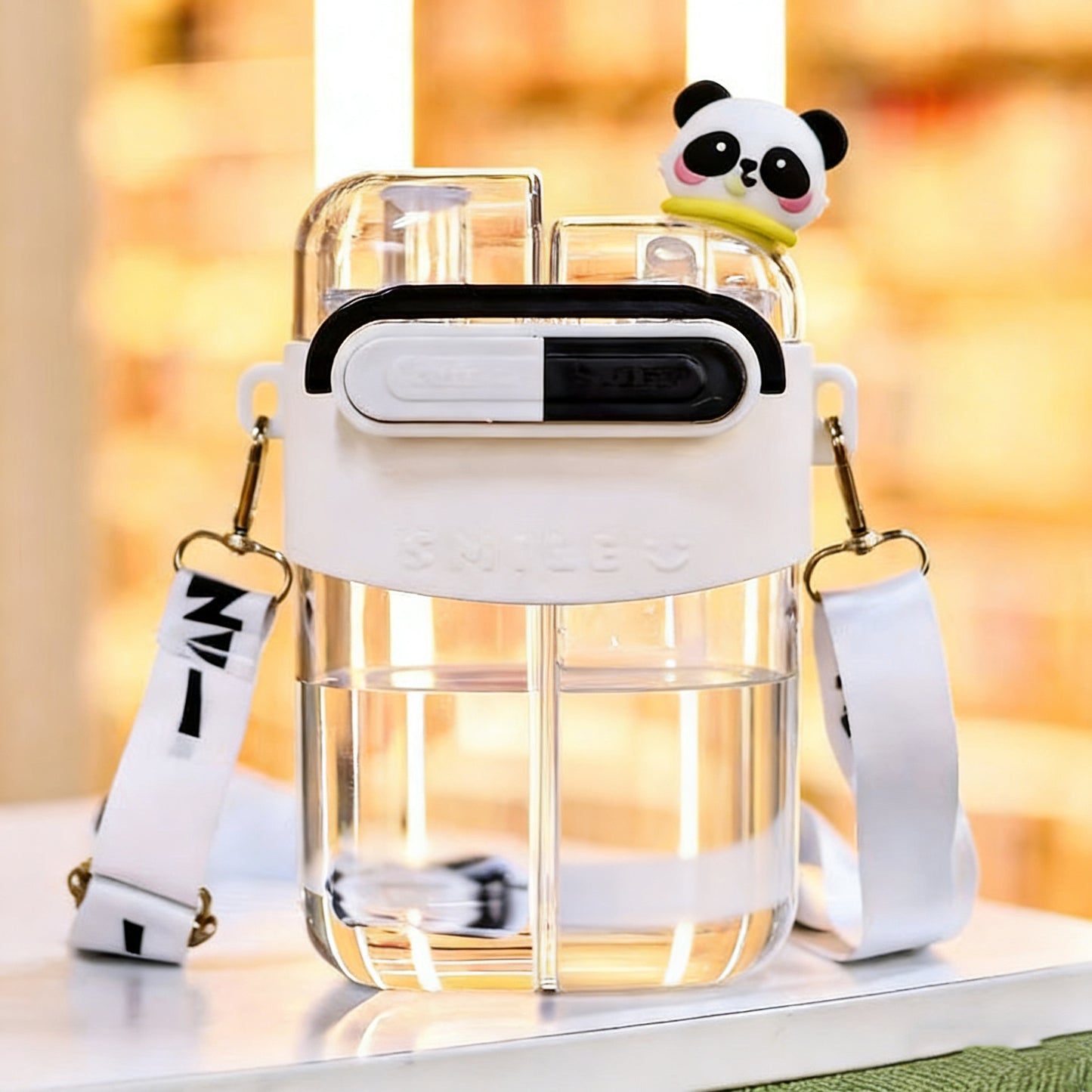 Dual Chamber Crossbody Water Bottle SKU White|Yiran Sportslife