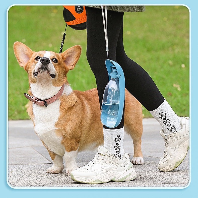550ml Foldable Dog Water Bottle Main| Yiran Sportslife