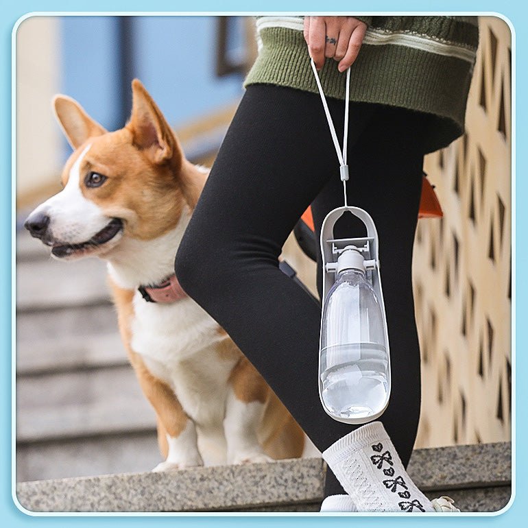 550ml Foldable Dog Water Bottle Main| Yiran Sportslife