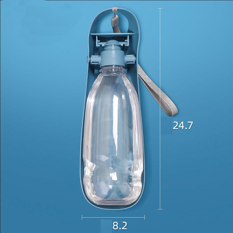 550ml Foldable Dog Water Bottle SKU Navy|Yiran Sportslife