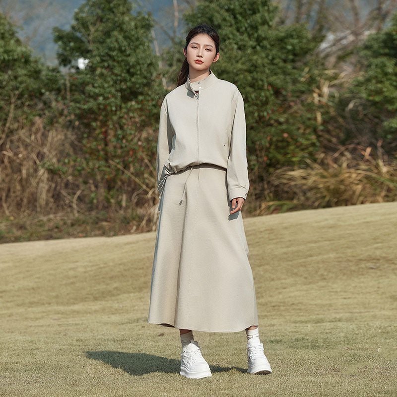 Ladies Fashion Vulcanized Chunky Sneaker 8cm Height Increase Cow Genuine Leather Women Platform Wedge Lace Up Shoes - Height Increasing Sneakers - Yiran Sportslife