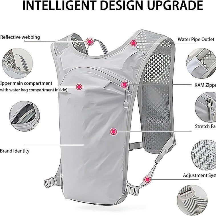 Lightweight Running Hydration Vest Backpack Main| Yiran Sportslife