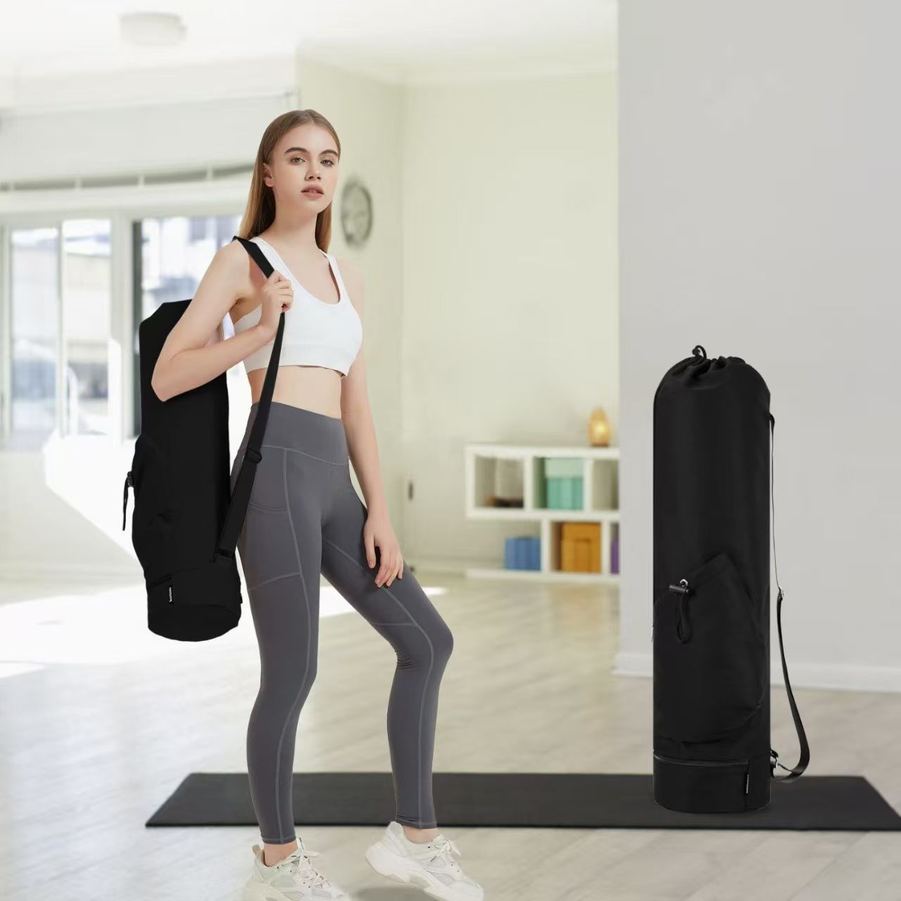 Minimalist Yoga Sling Backpack Main| Yiran Sportslife