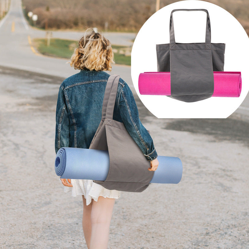Open-Sleeve Canvas Yoga Tote Main| Yiran Sportslife