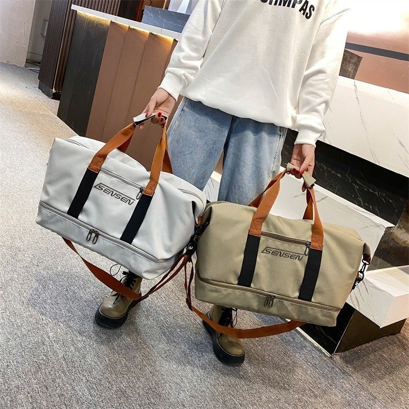 Oxford Duffel with Bottom Shoe Compartment Main| Yiran Sportslife