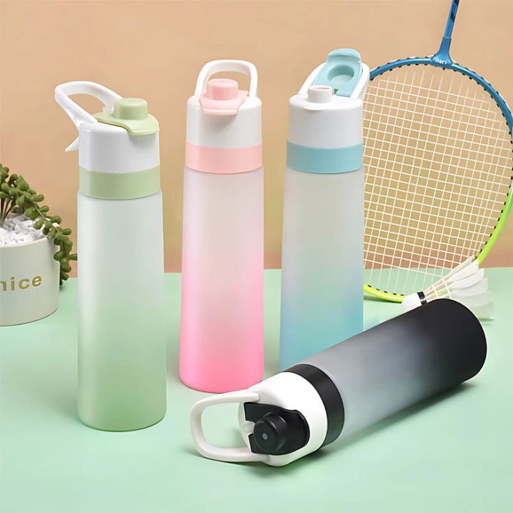650ml Pastel Spray Water Bottle Main|Yiran Sportslife