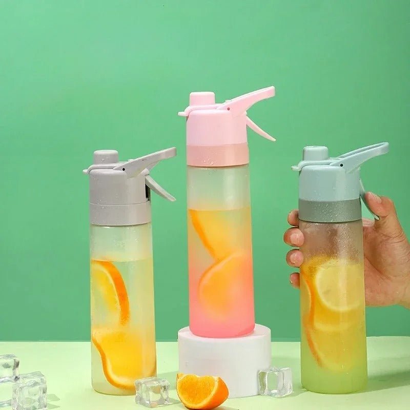 650ml Pastel Spray Water Bottle Main|Yiran Sportslife