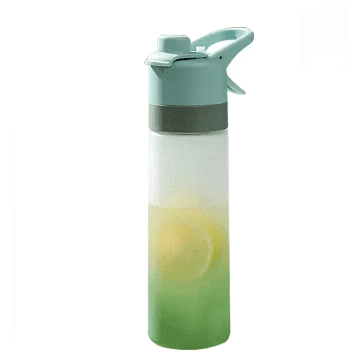 650ml Pastel Spray Water Bottle SKU Green|Yiran Sportslife