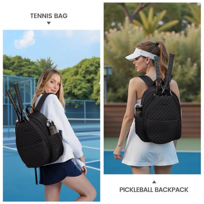 Quilted Pickleball Tennis Backpack Main| Yiran Sportslife