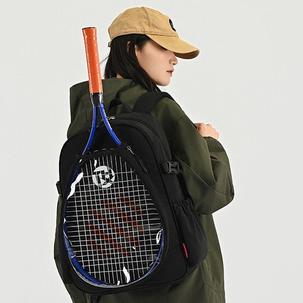 Racket Backpack with Shoe Compartment Main| Yiran Sportslife