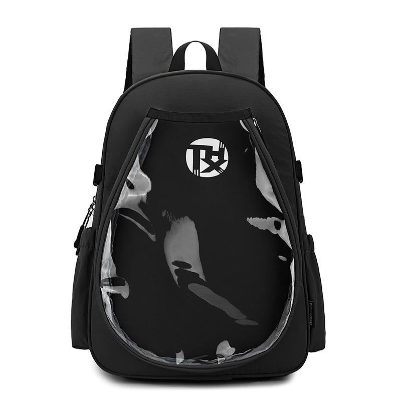 Racket Backpack with Shoe Compartment SKU Black| Yiran Sportslife