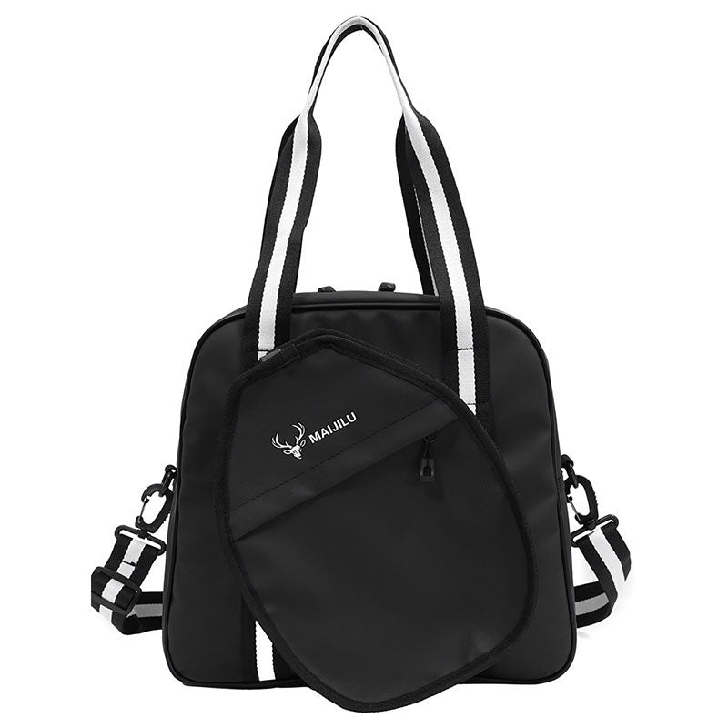 Racket Sports Tote Bag with Shoulder Strap SKU Black| Yiran Sportslife