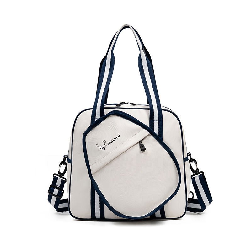 Racket Sports Tote Bag with Shoulder Strap SKU White| Yiran Sportslife