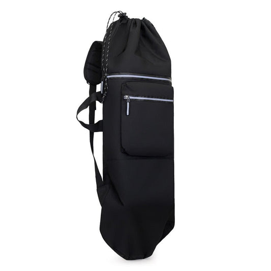 Skateboard Backpack with Yoga Mat Storage SKU Black|Yiran Sportslife